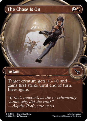 {@C} The Chase Is On (Showcase) [Murders at Karlov Manor][MKM 304]