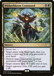 {R} Witherbloom Command [Strixhaven: School of Mages][STX 248]