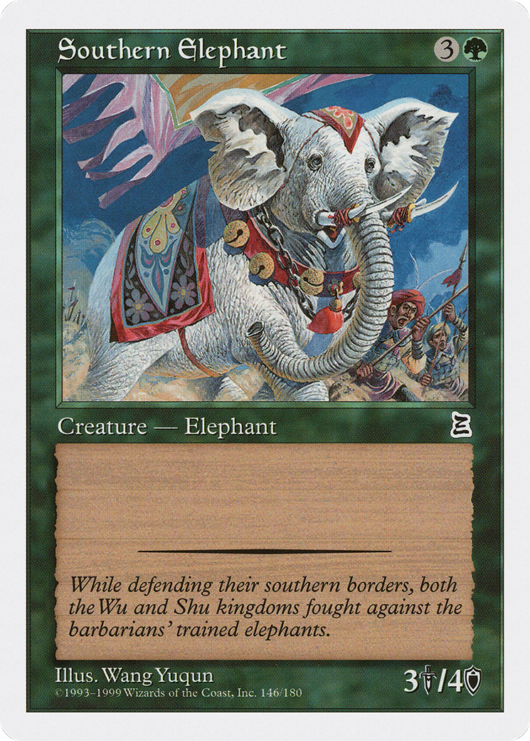 {C} Southern Elephant [Portal Three Kingdoms][PTK 146] - Misty Mountain Games