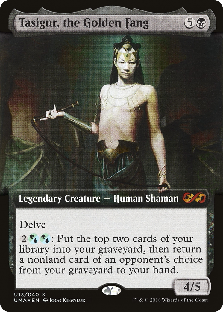 {R} Tasigur, the Golden Fang (Topper) [Ultimate Masters Box Topper][UMA U13]