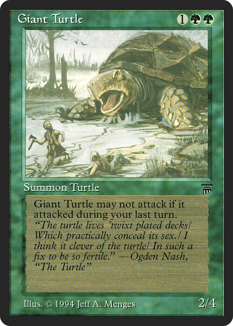 {C} Giant Turtle [Legends][LEG 188]