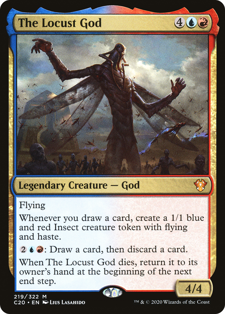 {R} The Locust God [Commander 2020][C20 219] - Misty Mountain Games