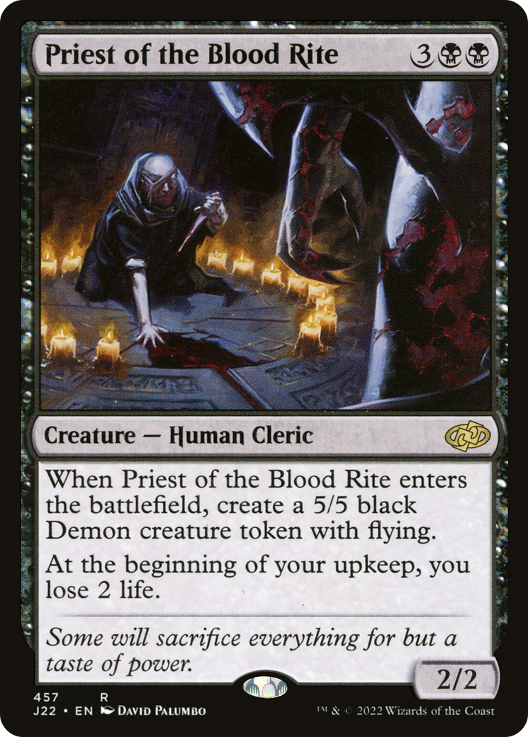 {R} Priest of the Blood Rite [Jumpstart 2022][J22 457]