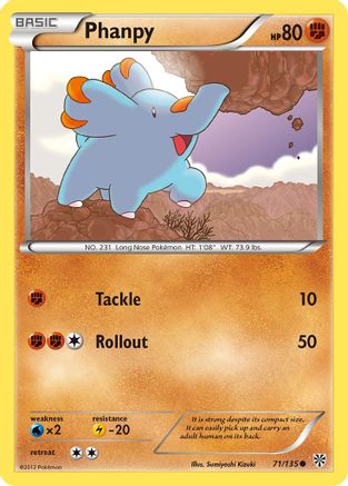 [PKM] Phanpy (71/135) [Black & White: Plasma Storm]