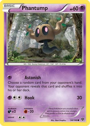 [PKM-C] Phantump (54/146) [XY: Base Set]
