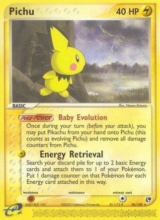 [PKM] Pichu (20/100) [EX: Sandstorm]