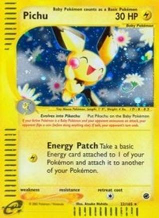 [PKM-R] Pichu (22/165) [Expedition: Base Set]