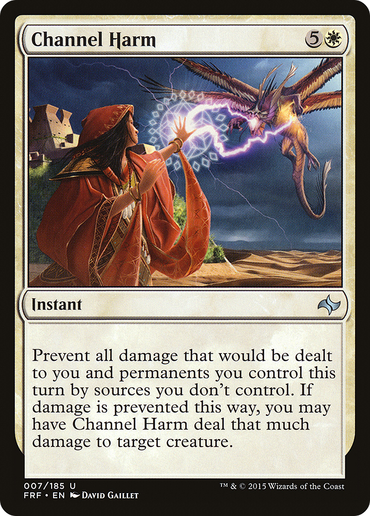 {C} Channel Harm [Fate Reforged][FRF 007]