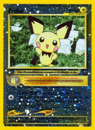 [PKM] Pichu (35) [Wizards of the Coast: Black Star Promos]