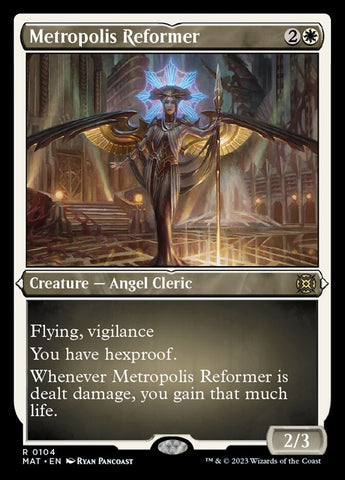 {R} Metropolis Reformer (Foil Etched) [March of the Machine: The Aftermath][MAT 104]