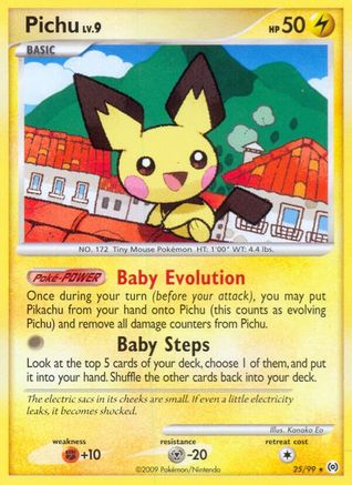 [PKM-R] Pichu (25/99) [Platinum: Arceus]