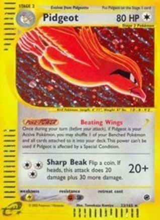 [PKM-R] Pidgeot (23/165) [Expedition: Base Set]