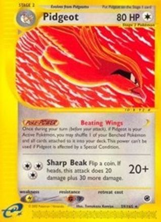 [PKM-R] Pidgeot (59/165) [Expedition: Base Set]
