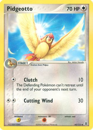 [PKM-C] Pidgeotto (45/112) [EX: FireRed & LeafGreen]