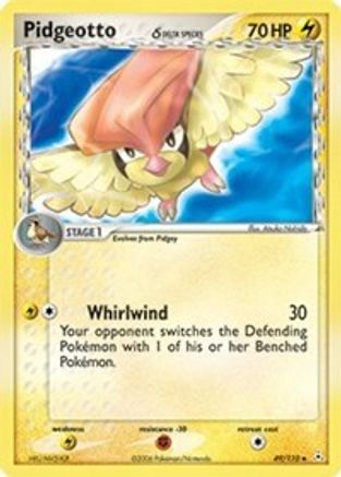 [PKM] Pidgeotto (49/110) (Delta Species) [EX: Holon Phantoms]