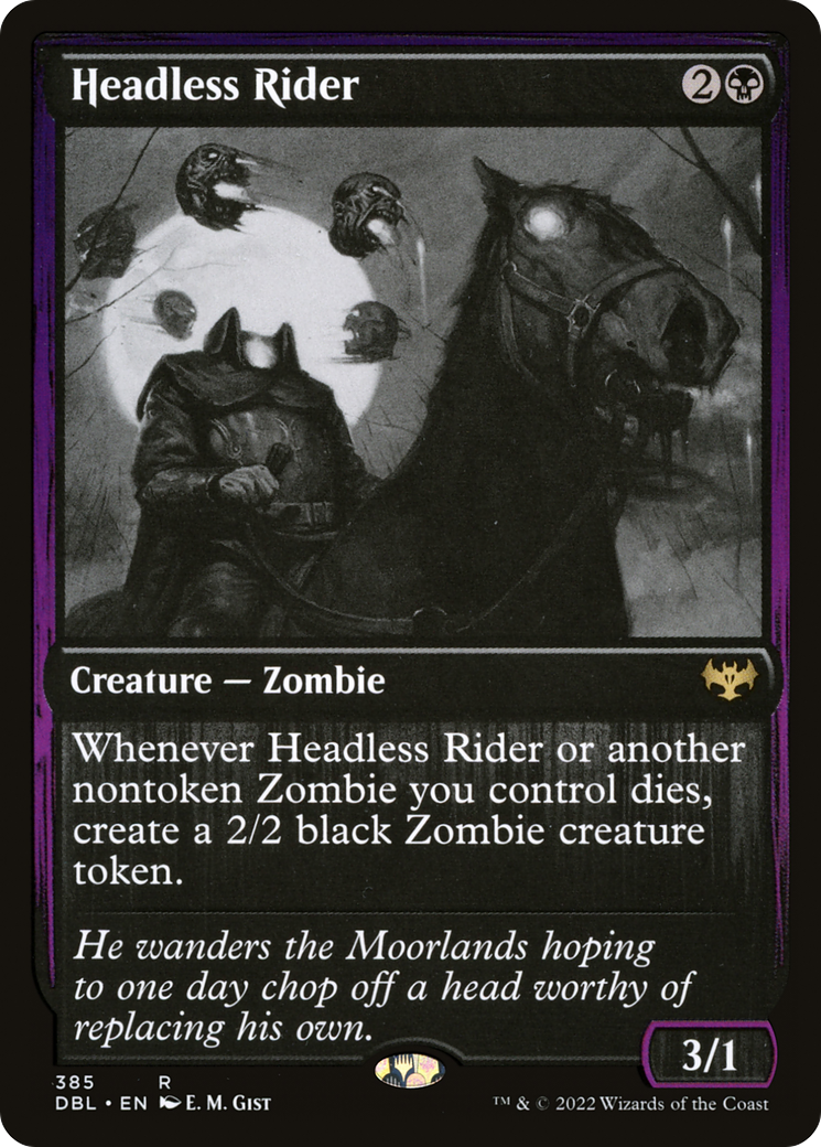 {R} Headless Rider [Innistrad: Double Feature][DBL 385]