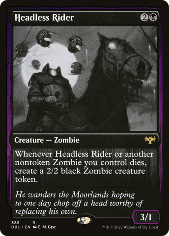 {R} Headless Rider [Innistrad: Double Feature][DBL 385]