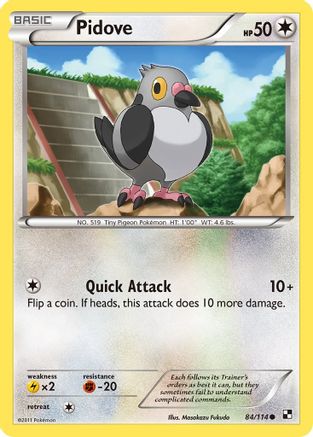 [PKM-C] Pidove (84/114) [Black & White: Base Set]