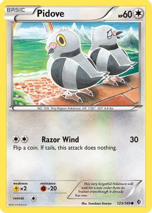 [PKM-C] Pidove (123/149) [Black & White: Boundaries Crossed]