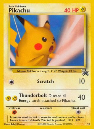 [PKM] Pikachu (26) [Wizards of the Coast: Black Star Promos]