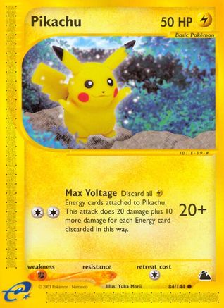 [PKM] Pikachu (84/144) [Skyridge]