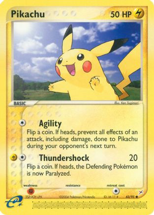 [PKM] Pikachu (43/95) [EX: Team Magma vs Team Aqua]
