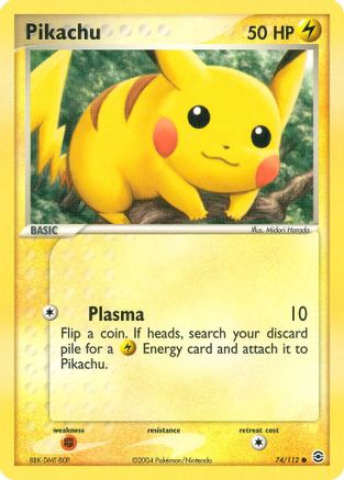 [PKM] Pikachu (74/112) [EX: FireRed & LeafGreen]