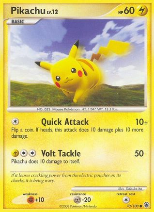[PKM] Pikachu (70/100) [Diamond & Pearl: Majestic Dawn]