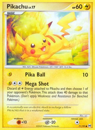 [PKM] Pikachu (71/99) [Platinum: Arceus]