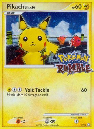 [PKM-R] Pikachu (7/16) [PokÃƒÂ©mon Rumble]