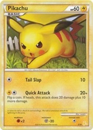 [PKM] Pikachu (2/30) [HeartGold & SoulSilver: Trainer Kit - Raichu]