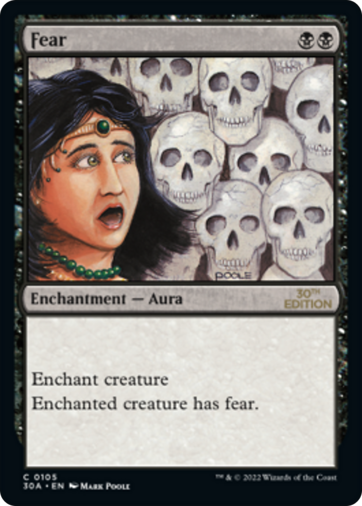 {C} Fear [30th Anniversary Edition][30A 105]