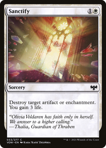 {C} Sanctify [Innistrad: Crimson Vow][VOW 033]