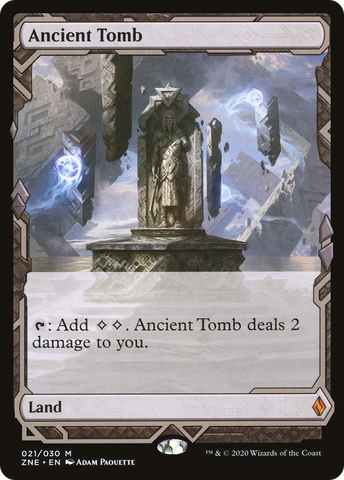 {R} Ancient Tomb (Expeditions) [Zendikar Rising Expeditions][ZNE 021]