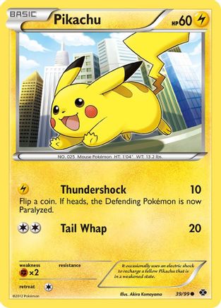 [PKM] Pikachu (39/99) [Black & White: Next Destinies]