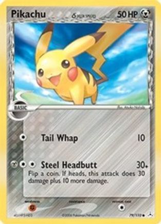 [PKM] Pikachu (79/110) (Delta Species) (Stamped) [EX: Holon Phantoms]
