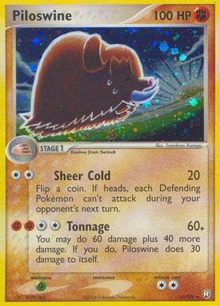 [PKM] Piloswine (13/109) [EX: Team Rocket Returns]