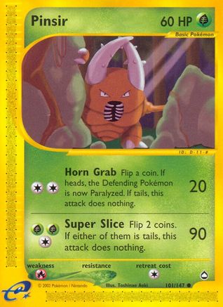 [PKM-C] Pinsir (101/147) [Aquapolis]