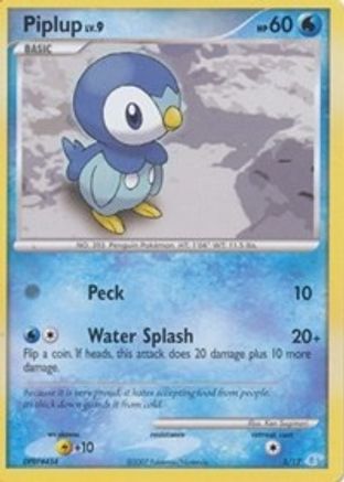 [PKM-R] Piplup (5/12) [Diamond & Pearl: Trainer Kit - Manaphy]
