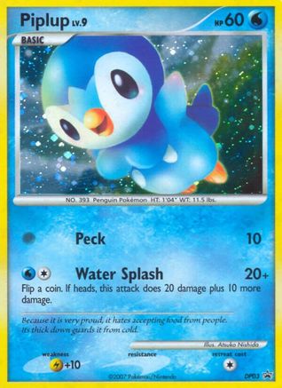 [PKM-R] Piplup (DP03) [Diamond & Pearl: Black Star Promos]