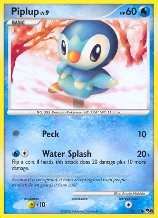 [PKM] Piplup (15/17) [POP Series 8]
