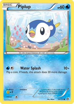 [PKM] Piplup (33/113) [Black & White: Legendary Treasures]