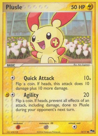 [PKM] Plusle (13/17) [POP Series 1]