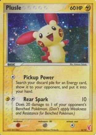 [PKM] Plusle (6/12) [EX: Trainer Kit 2 - Plusle]