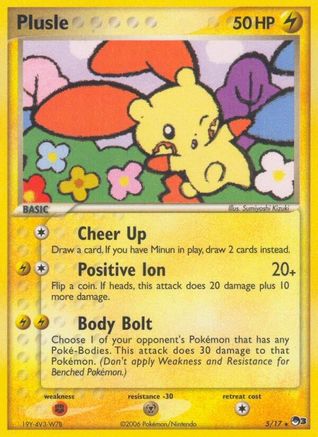 [PKM] Plusle (5/17) [POP Series 3]