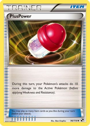[TR] PlusPower (96/114) [Black & White: Base Set]
