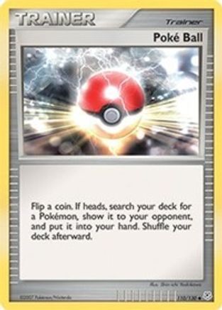 [TR] Poke Ball (110/130) [Diamond & Pearl: Base Set]
