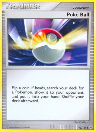[PKM] Poke Ball (113/127) [Platinum: Base Set]
