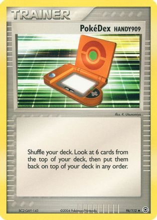 [PKM] PokeDex HANDY909 (96/112) [EX: FireRed & LeafGreen]