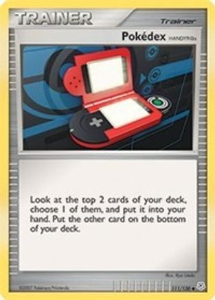[PKM] Pokedex HANDY910is (111/130) [Diamond & Pearl: Base Set]